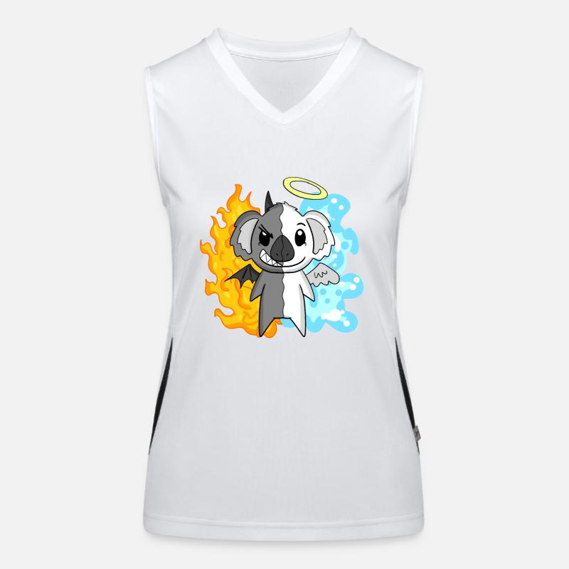 Koala - Angels and Devils Women's Functional Contrast Tank Top