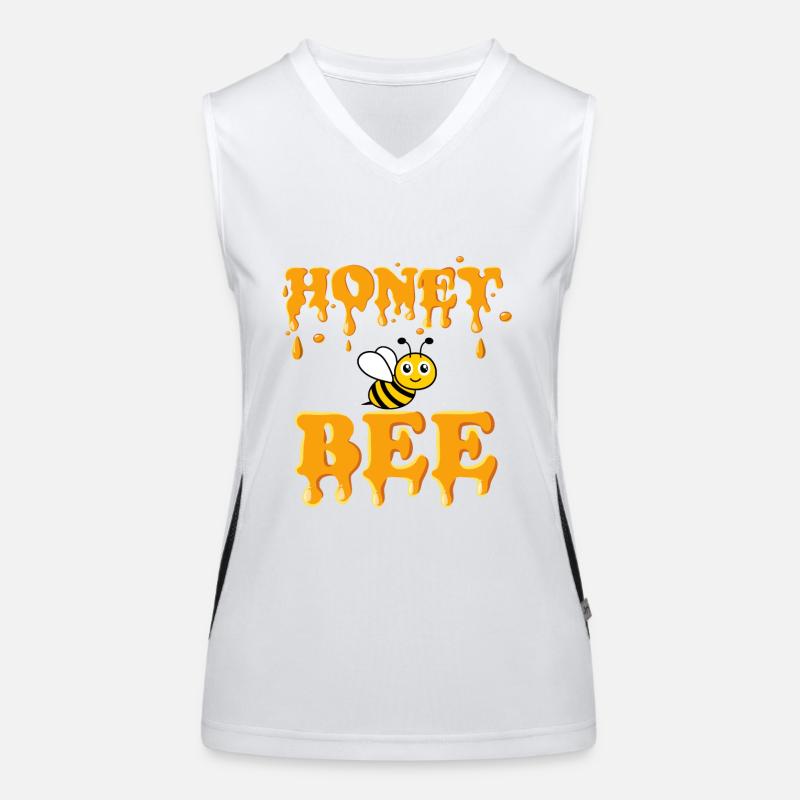 Honey Bee Design Women's Functional Contrast Tank Top