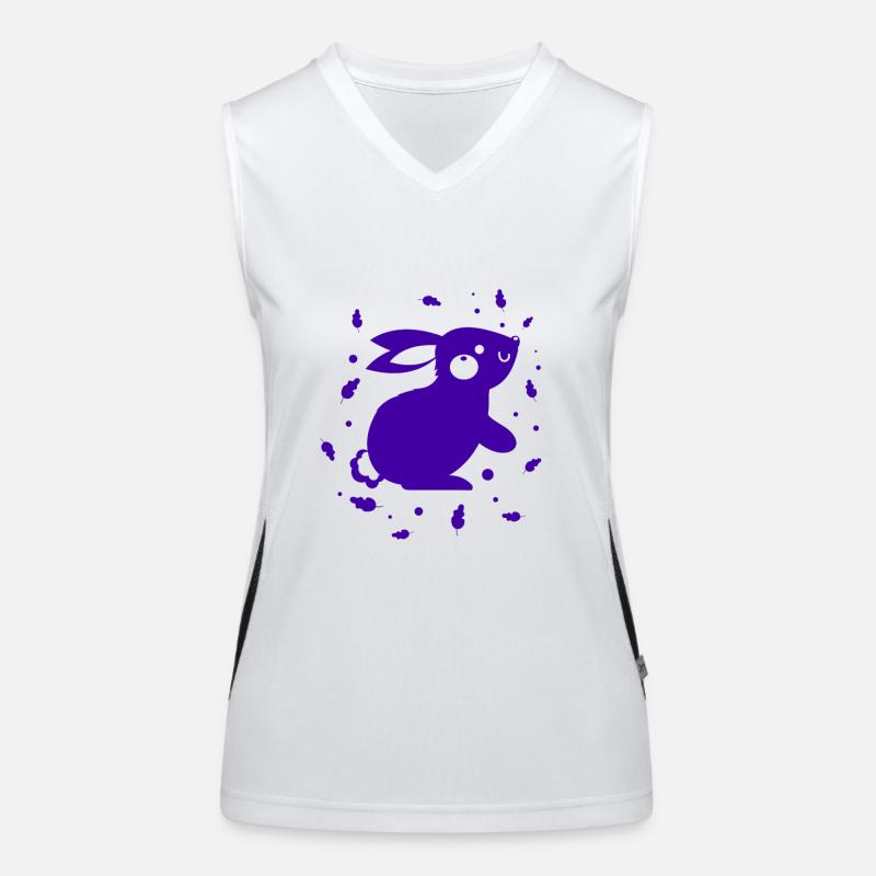 Rabbit - Rabbit - Nature Conservation Women's Functional Contrast Tank Top