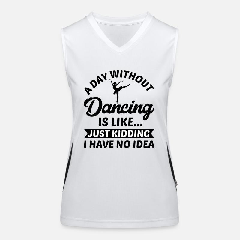 Dancer Ballerina Dance Ballet Gift Dance Class Women's Functional Contrast Tank Top