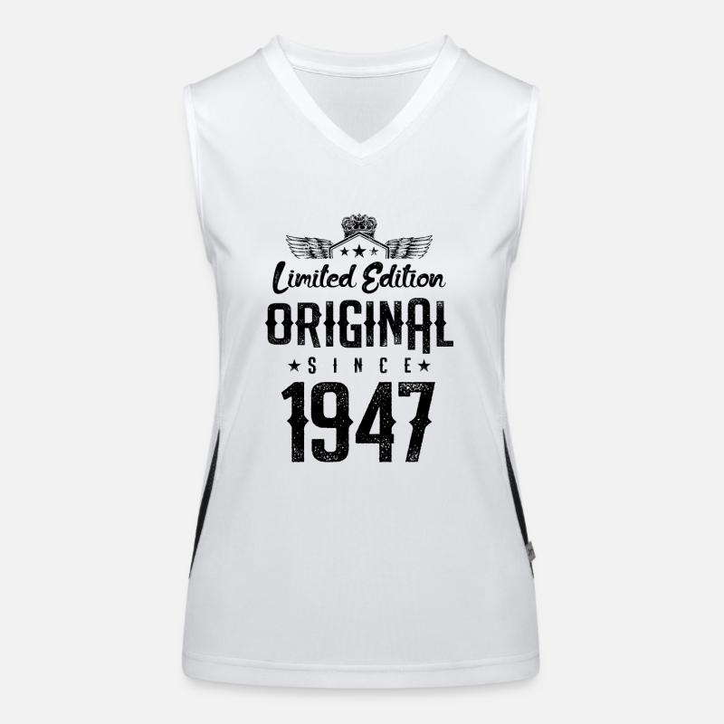 1947 limited edition Funktionelles Kontrast-Tank Top für Frauen