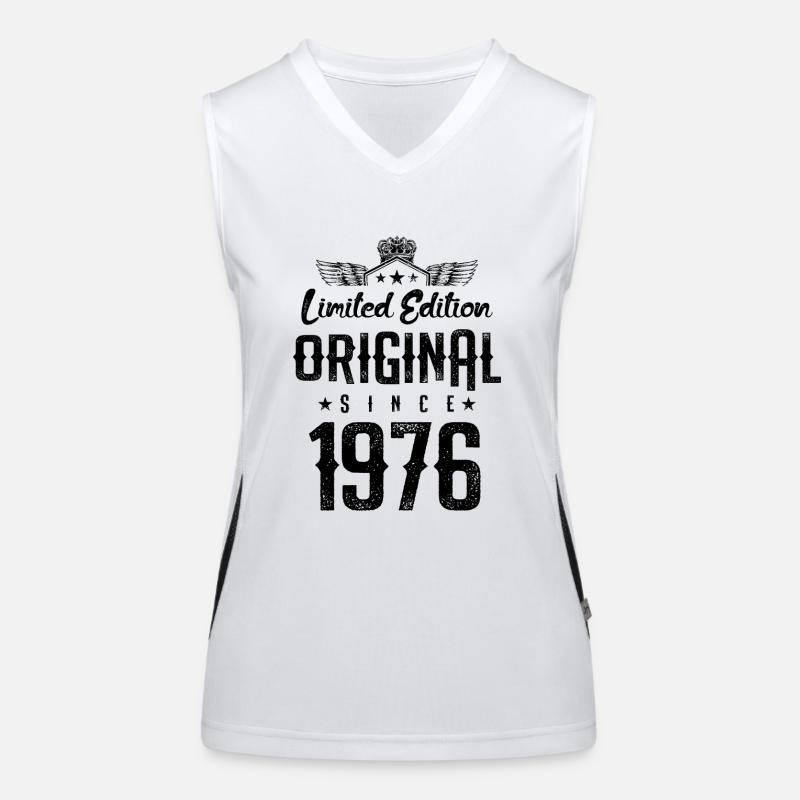 1976 limited edition Funktionelles Kontrast-Tank Top für Frauen