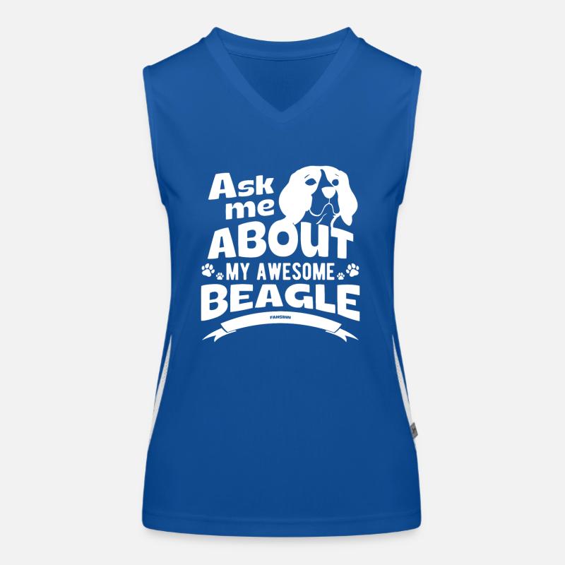 Beagle Débardeur respirant contrasté Femme