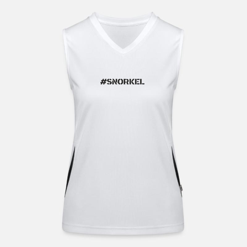 Plongée - #Snorkel Débardeur respirant contrasté Femme
