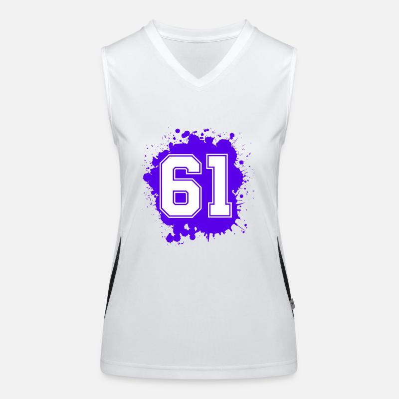 61 Nombre d’objets blob Débardeur respirant contrasté Femme