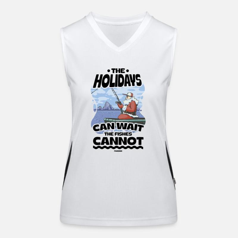 Pêcheur Débardeur respirant contrasté Femme