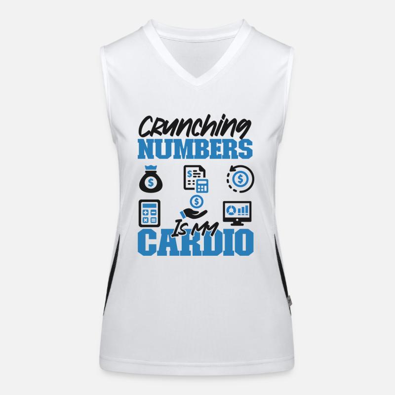 Comptable Comptable Comptable Débardeur respirant contrasté Femme