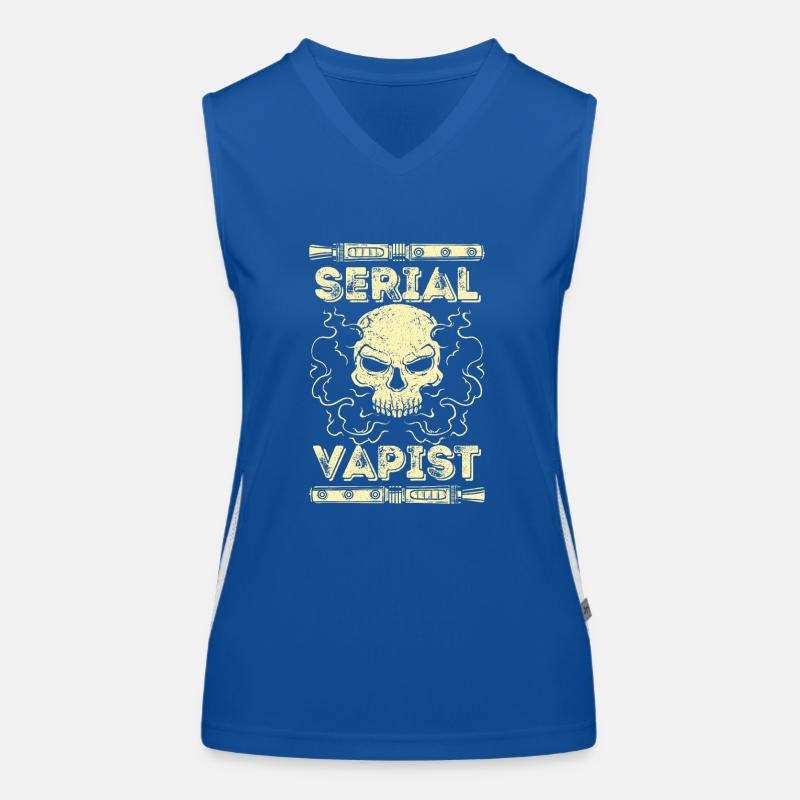 Vaping Serial Vapist E-cigarette Débardeur respirant contrasté Femme
