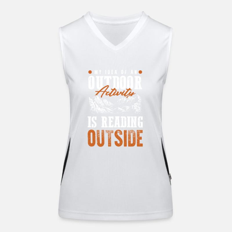 Outdoor activity climbing Women's Functional Contrast Tank Top