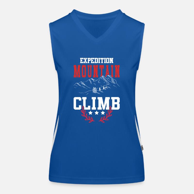 Expédition Escalade Débardeur respirant contrasté Femme