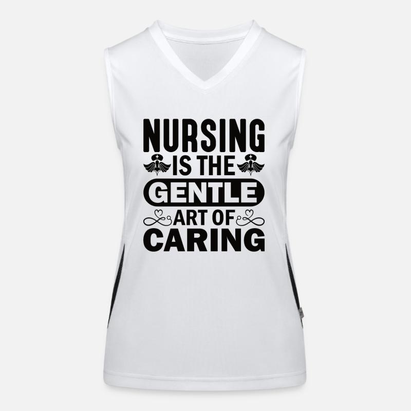 Physician Assistant Nurse Medical Practice Needle Women's Functional Contrast Tank Top