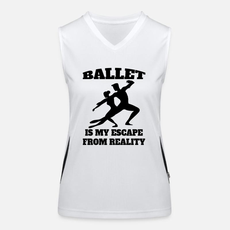 Ballet Dancer Dance Class Ballerina Gift Dance Women's Functional Contrast Tank Top