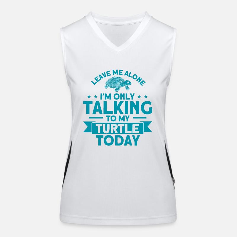 Sea turtle Turtle turtles Liebhab Women's Functional Contrast Tank Top