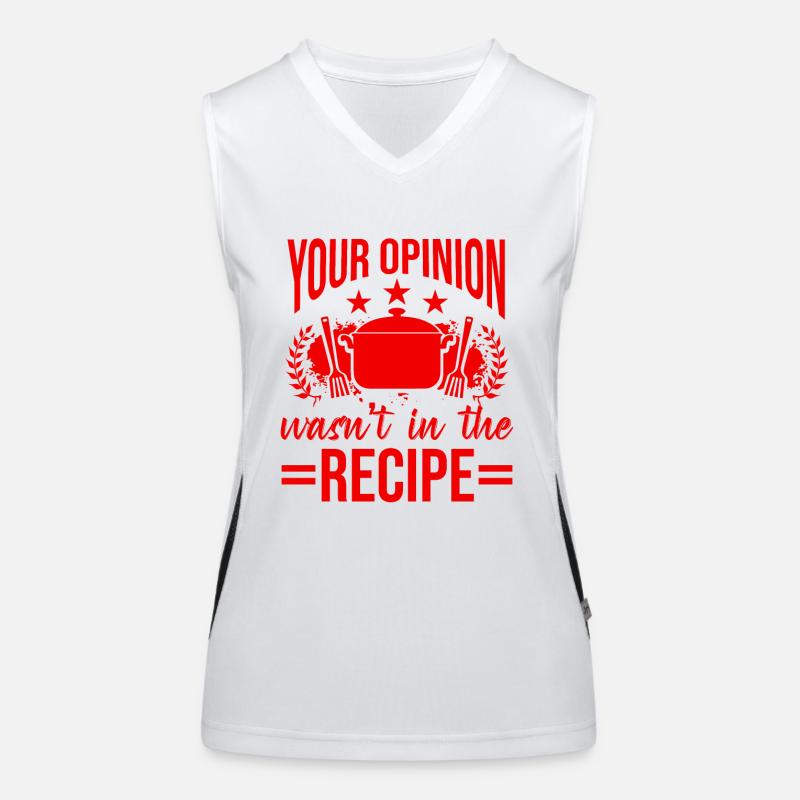 Recette de cuisine Débardeur respirant contrasté Femme