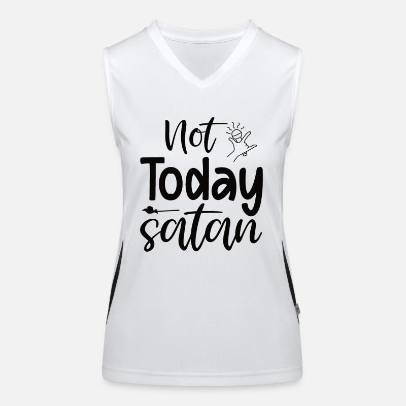 Sarkastischer Spruch Funktionelles Kontrast-Tank Top für Frauen