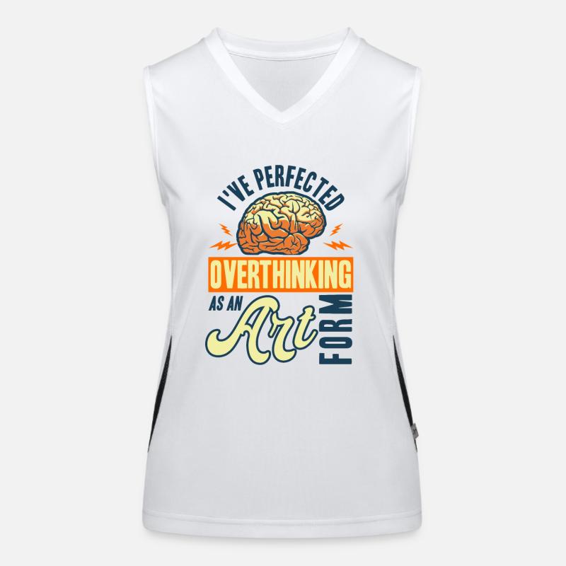 Sarkasmus Sarkastisch Ironie Geschenk Funktionelles Kontrast-Tank Top für Frauen
