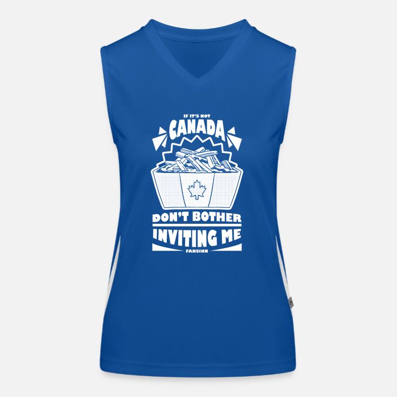 Canada Débardeur respirant contrasté Femme