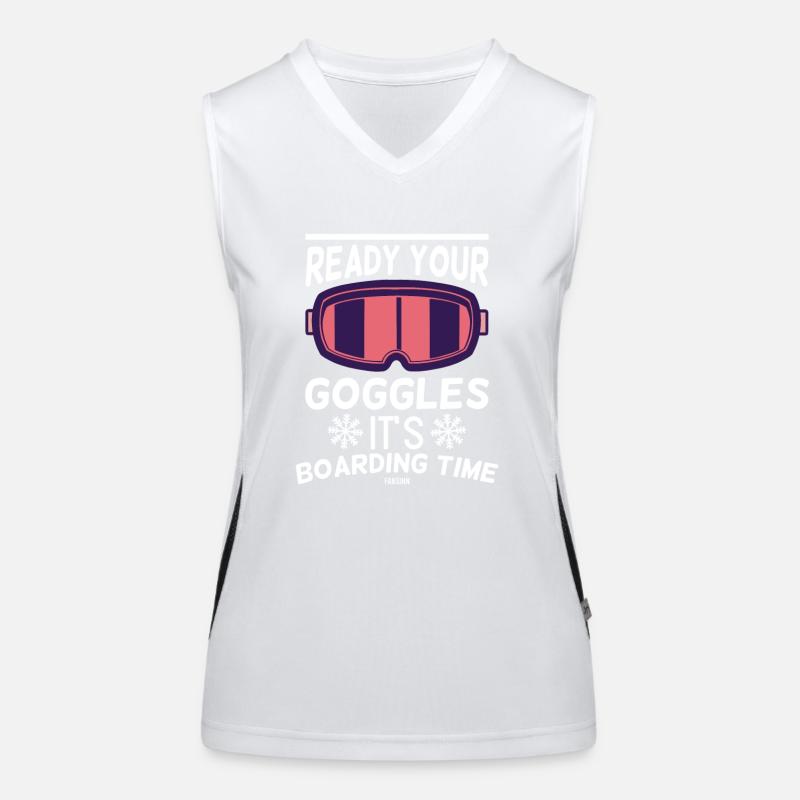 Snowboarding Women's Functional Contrast Tank Top