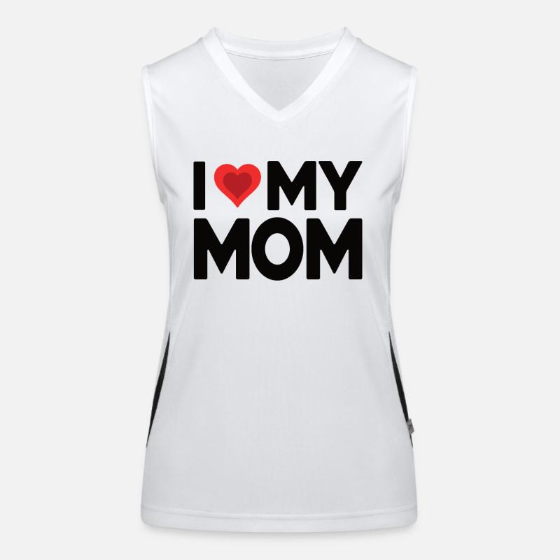 Beste Mama Überhaupt Muttertag Mutter Geschenk Funktionelles Kontrast-Tank Top für Frauen