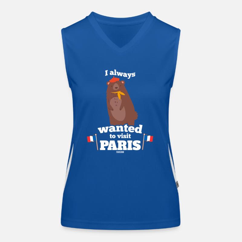 Paris Débardeur respirant contrasté Femme