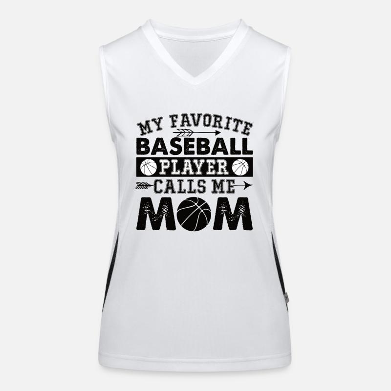 Baseball Mom Women's Functional Contrast Tank Top