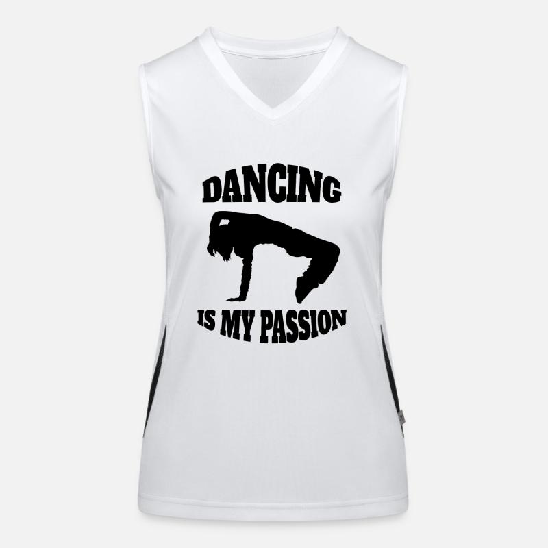 Breakdance Dance Sport Gift Dancing Dancers Women's Functional Contrast Tank Top