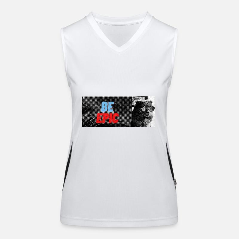 sei episch Funktionelles Kontrast-Tank Top für Frauen