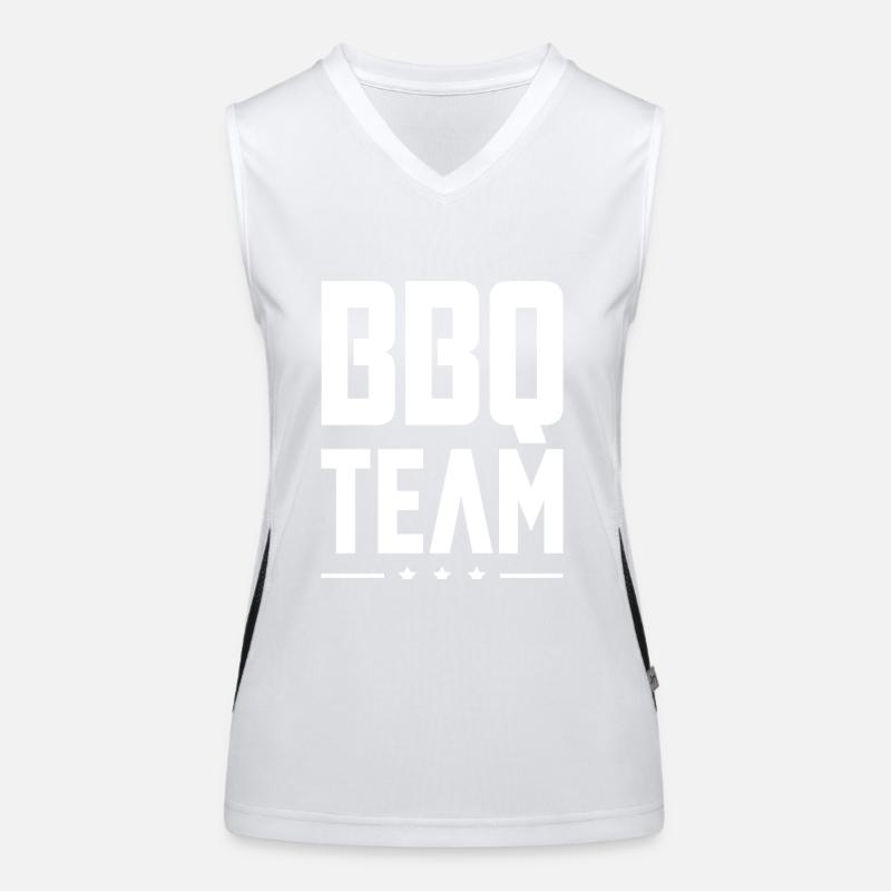Équipe Bbq Débardeur respirant contrasté Femme
