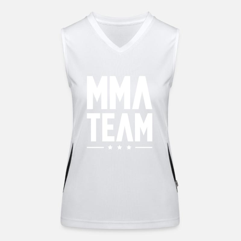 L’équipe MMA Débardeur respirant contrasté Femme