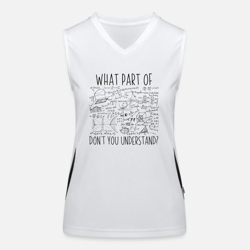 Welchen Teil von Verstehen Sie nicht Fun Engineering Funktionelles Kontrast-Tank Top für Frauen