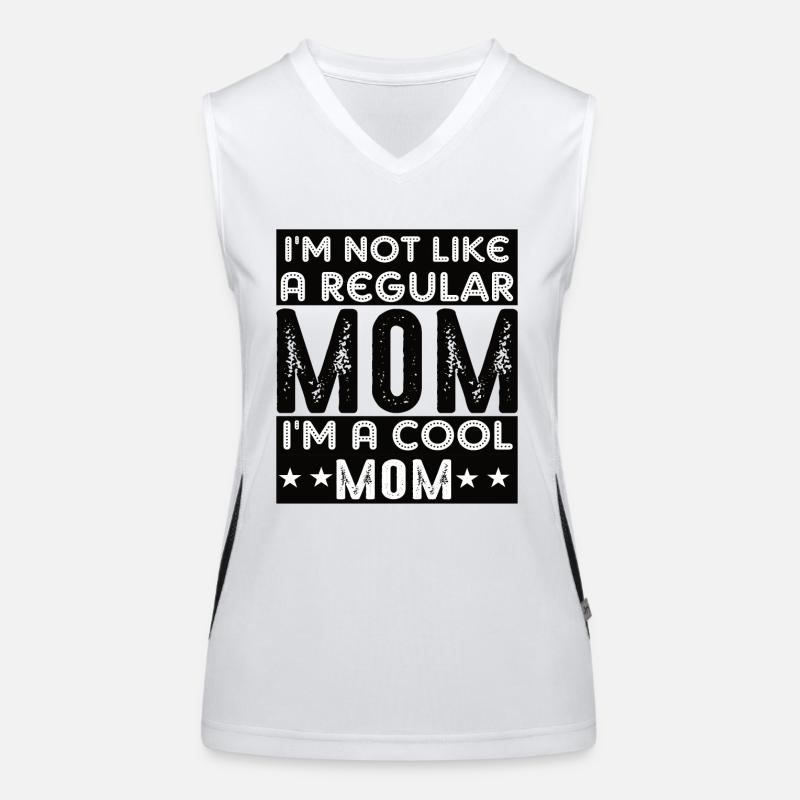 Mutter Ehefrau Boss Muttertag Beste Mama Frau Chef Funktionelles Kontrast-Tank Top für Frauen