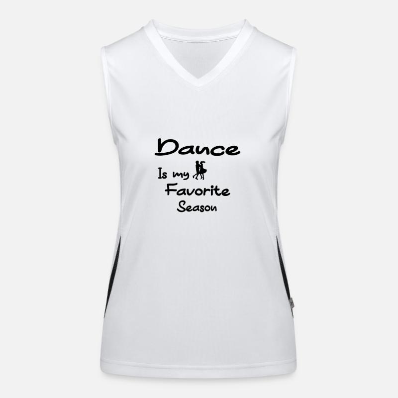 Danseur dansant disant Débardeur respirant contrasté Femme