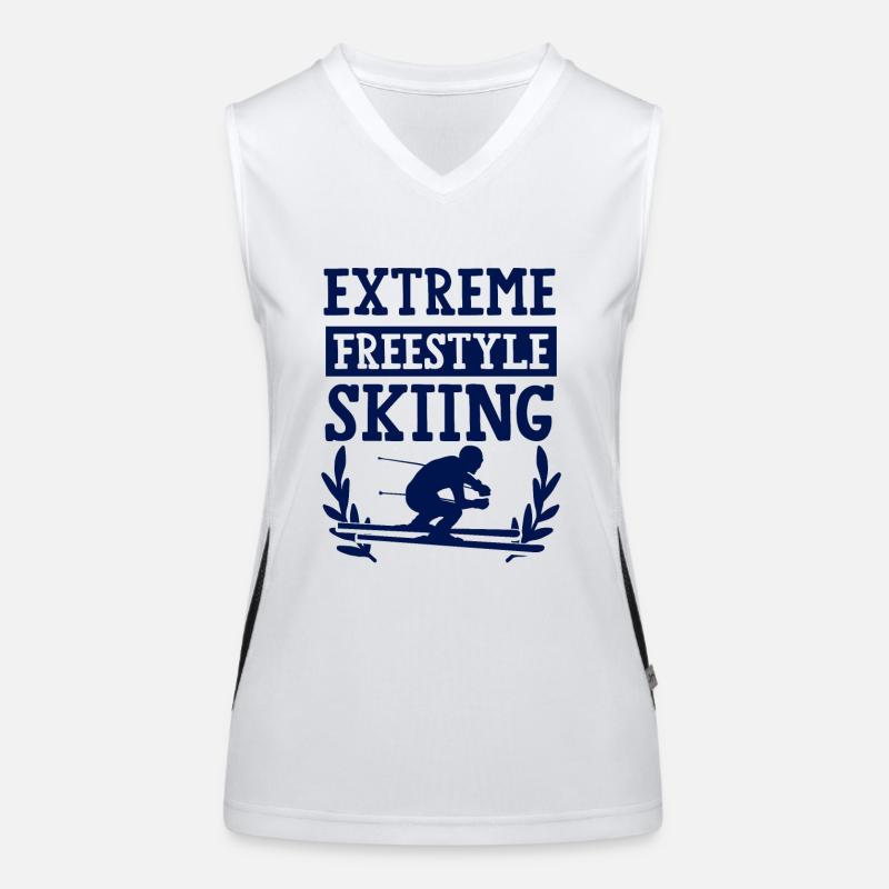 Freestyle skiing Women's Functional Contrast Tank Top
