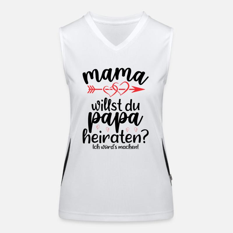 Wenn Sie Hinter Dir Stehen Funktionelles Kontrast-Tank Top für Frauen