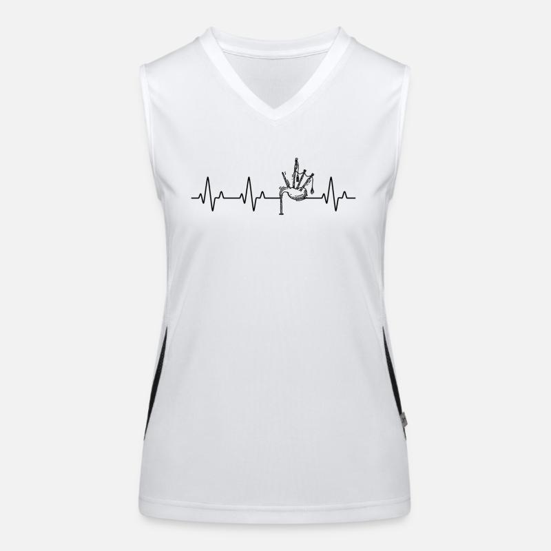 Cornemuse Cornemuse Cornemuse Débardeur respirant contrasté Femme