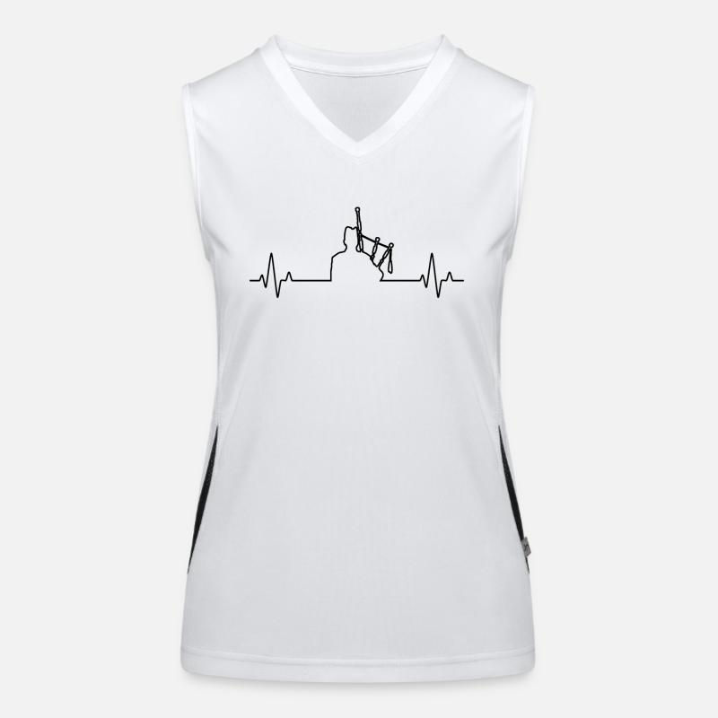 Cornemuse Cornemuse Cornemuse Débardeur respirant contrasté Femme