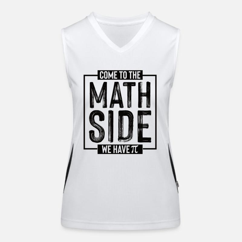 Math teacher Mathematical formula Geometry teacher Women's Functional Contrast Tank Top