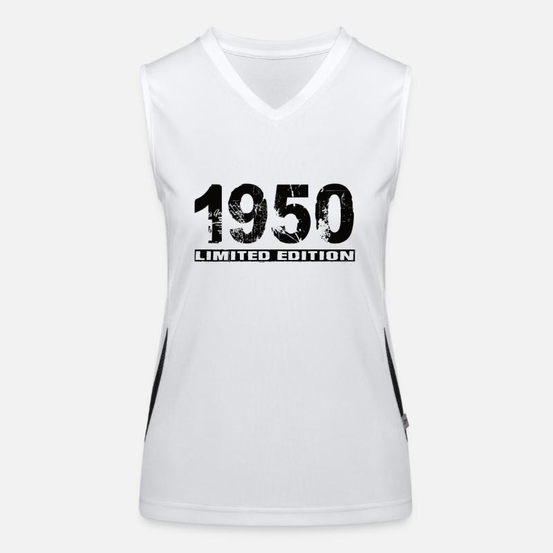 Édition limitée 1950 Débardeur respirant contrasté Femme