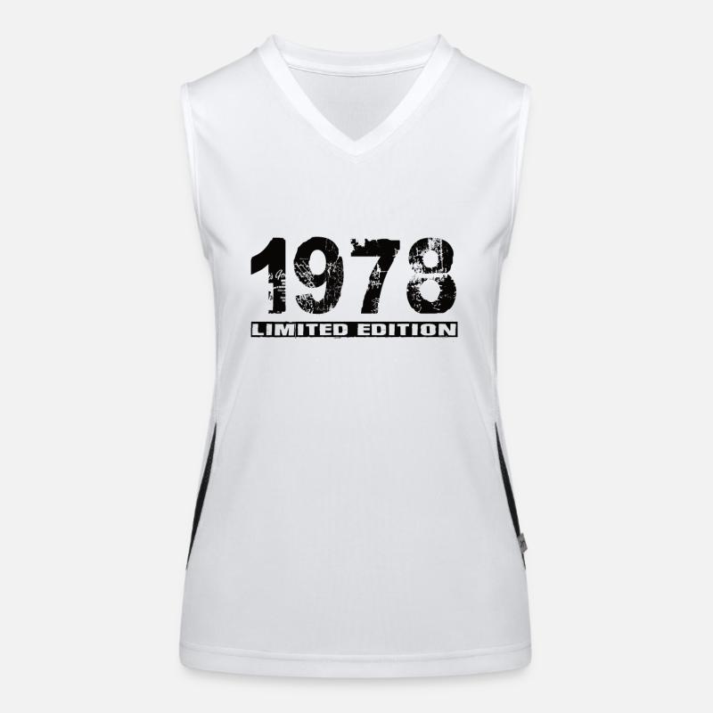 Limited Edition 1978 Funktionelles Kontrast-Tank Top für Frauen