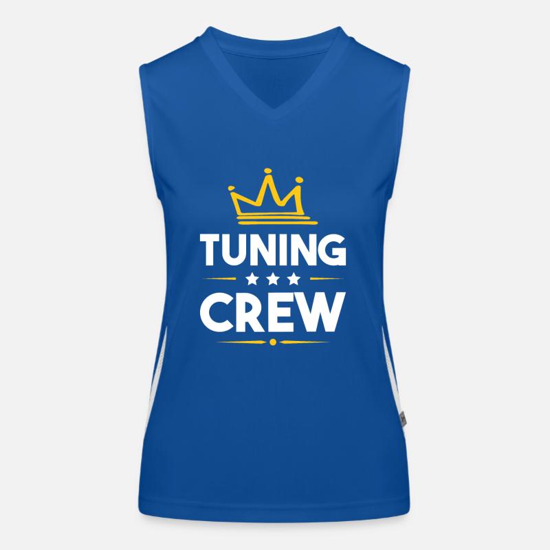 Équipe de réglage Débardeur respirant contrasté Femme