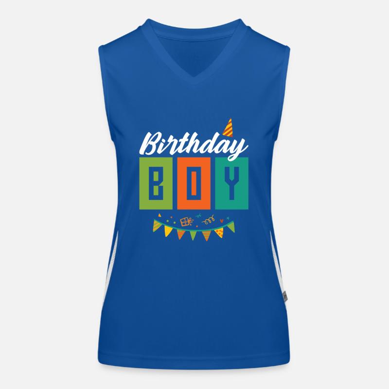 Birthday Boy Women's Functional Contrast Tank Top