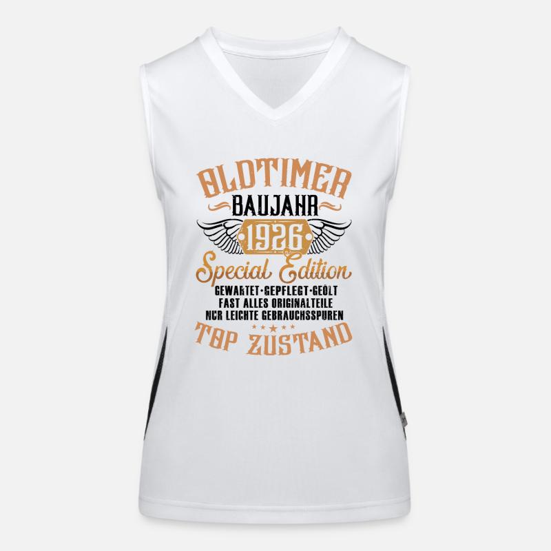 Oldtimer 1926 Funktionelles Kontrast-Tank Top für Frauen