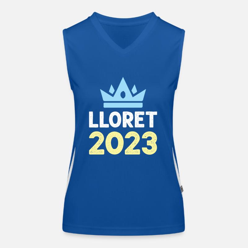 Lloret De Mar 2023 Krone Débardeur respirant contrasté Femme