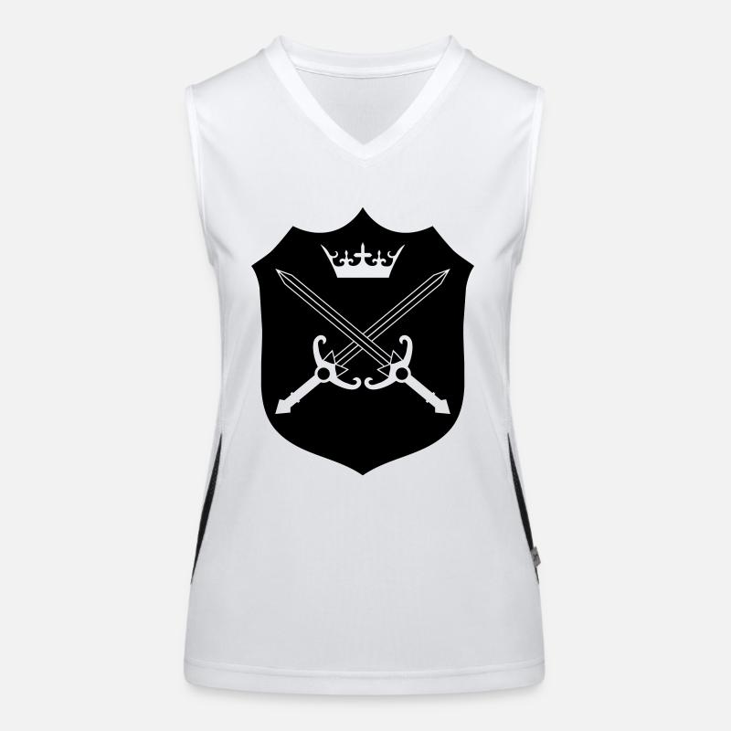 Swords Women's Functional Contrast Tank Top