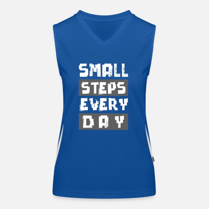 Succès Petits pas Débardeur respirant contrasté Femme