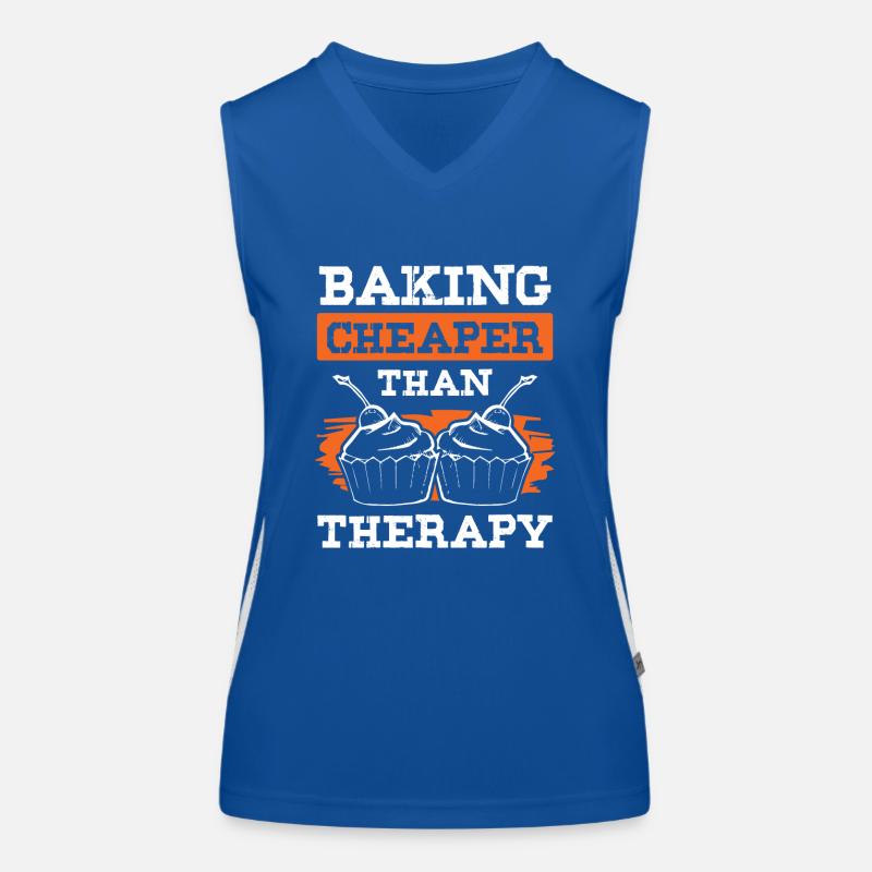 Baking Therapy Women's Functional Contrast Tank Top