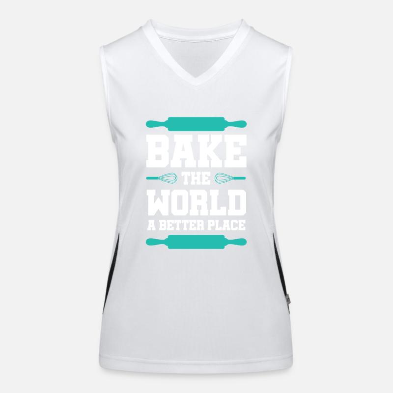 Baking Baker Women's Functional Contrast Tank Top
