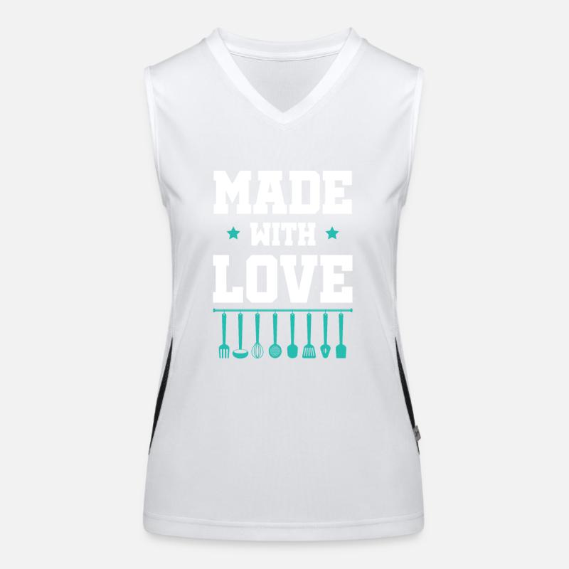Baking Love Women's Functional Contrast Tank Top