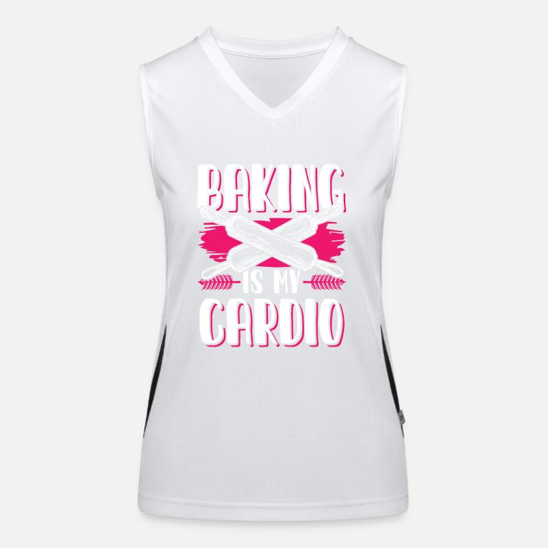 Baking Cardio Women's Functional Contrast Tank Top