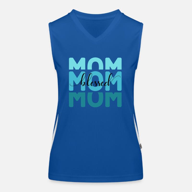 Mama -Muttertag Einfaches Design Funktionelles Kontrast-Tank Top für Frauen